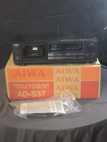 Vintage aiwa s37 tape deck - ad-s37,
