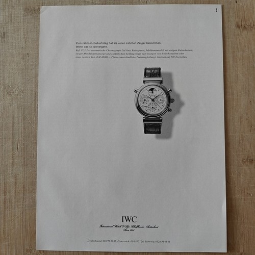 Orologio iwc vinci - vinci, 3751