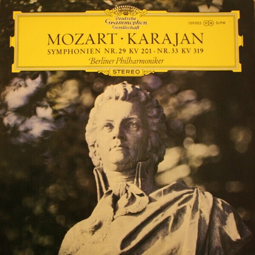 Mozart sinfonie 201 - lp,