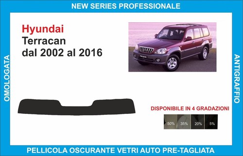 Fasce parasole vetri hyundai - parasole,