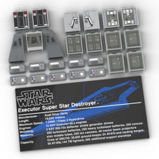 Kit di aggiornamento (pezzi stampati) per LEGO® Star Wars 10221 Super Star Destroyer™