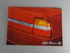 Depliant / Brochure Alfa Romeo
