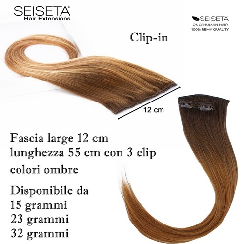 Hair extension clip capelli - hair,