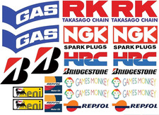 KIT ADESIVI STICKERS SPONSOR