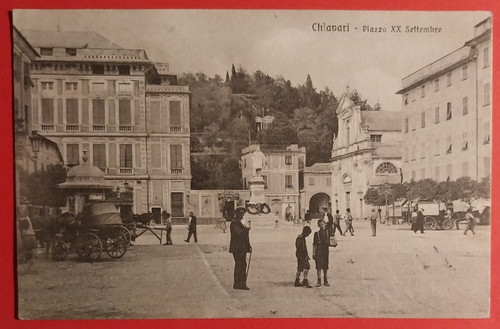 Cartolina genova chiavari - cartolina,