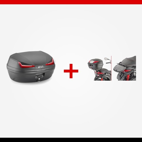 Kit givi e455n bauletto 45l - e455n,