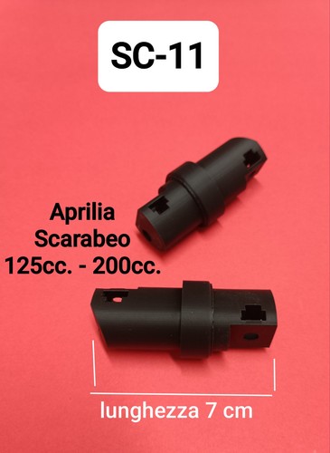 Coppia supporti gomma - in,