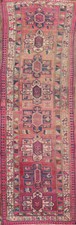 Tappeto runner rosa tribale