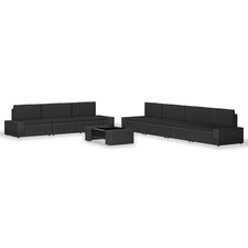 Set divani giardino pz in - giardino, 8