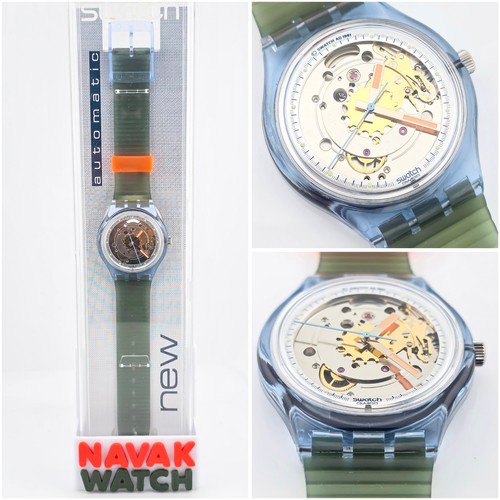 Swatch automatic san100 blue - automatic,