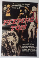 Poster Locandina l Occhio Che Uccide 1960 42x27cm Film Tv Cinema Peeoung Tom