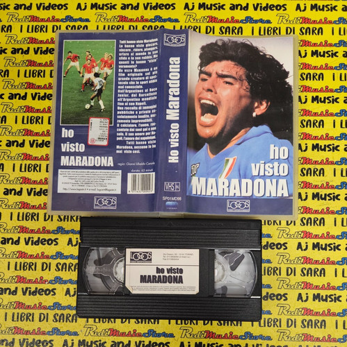 Vhs film visto maradona - ho,