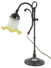 Lampada ottone brunito da