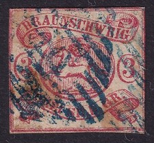 BRUNSWICK 1861-64 Arms 3sgr