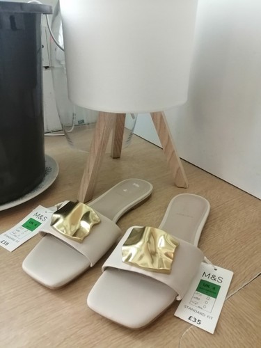 Sandali bassi in - m&s,