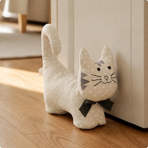 Fermaporta forma gatto - a,
