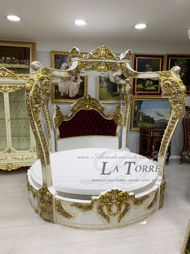 Letto matrimoniale baldacchino - letto,