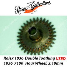 USED Usato Rolex 1036 1066 7100 Double Toothing Hour Wheel 2,10mm 6542