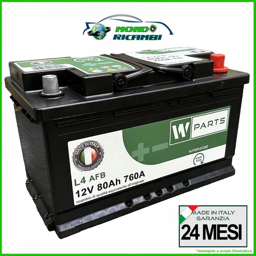 Batteria auto afb 760a - 80,