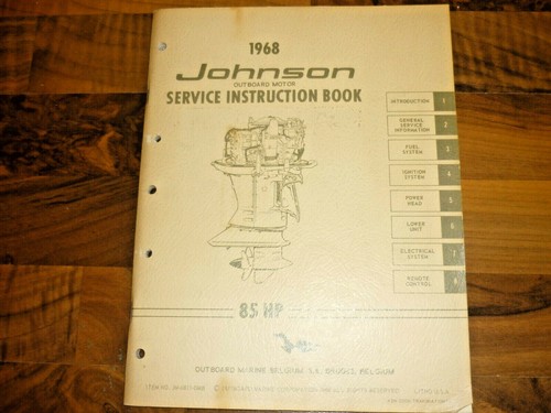 Johnson 1968 fuoribordo - johnson,