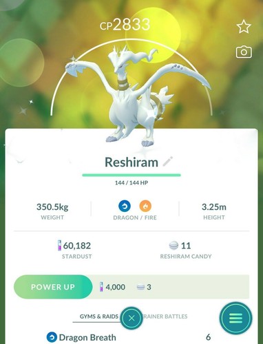 Reshiram lucido p t - reshiram, c