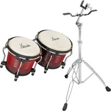 XDrum Bongo Pro set rosso vino