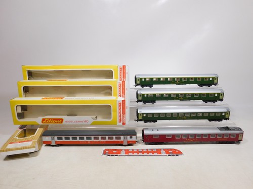 Liliput lotto carrozze - h0,