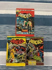 GLI ALBI DEI SUPER EROI DRACULA N°3-13-40 EDITORIALE CORNO MARVEL COMICS ANNI 70
