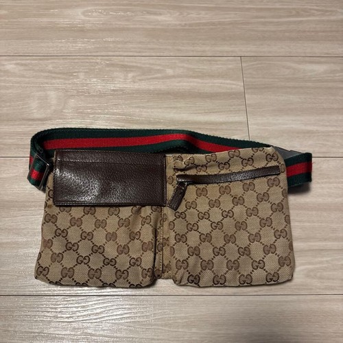 Gucci borsa cintura tela - gucci,