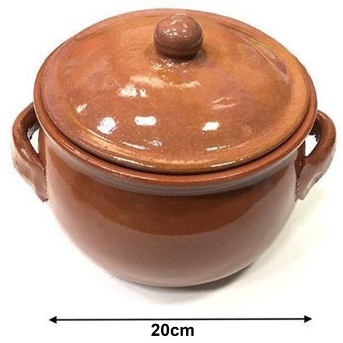 Pentola tegame terracotta - tegame, in