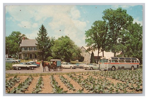 Cartolina lancaster anni 50 - cartolina, pa