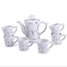 SET 7 PZ CAFFETTIERA A SERVIRE