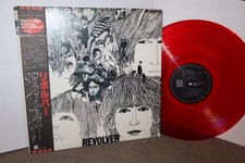 JAPAN  LP 1982  Red Vinyl *Mono* Odeon BEATLES Album Collection REVOLVER
