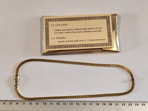 Collana placcata oro retro - collana,