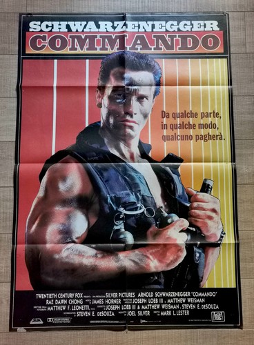 Commando manifesto poster - commando,
