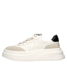 IMPULS CHROME FREE CALF SUEDE Sneakers ASH Donna Bianco Amv080_ash