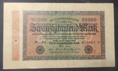 Germania banconota 000 - germania, 20.000