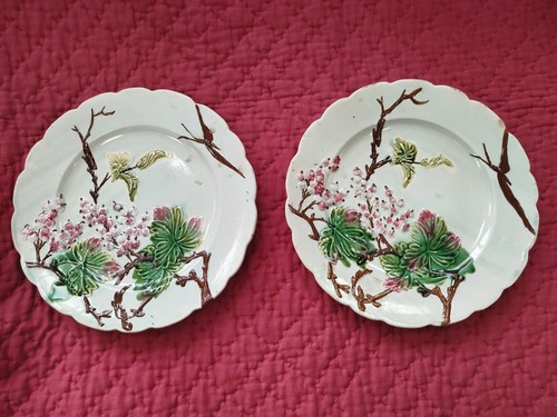 Assiettes barbotine - assiettes, en