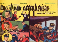 fumetto ristampa RADIO PATTUGLIA: UNO STRANO AVVENTURIERO NERBINI