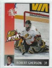 2003-04 Owen Sound Attack (OHL) Robert Gherson (portiere)