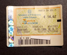 Marca bollo 62 - da, 14,62