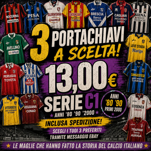 Portachiavi maglie calcio - 3, pz