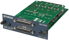 Scheda interfaccia Yamaha 02R96, I/O per dispositivi AES/EBU
