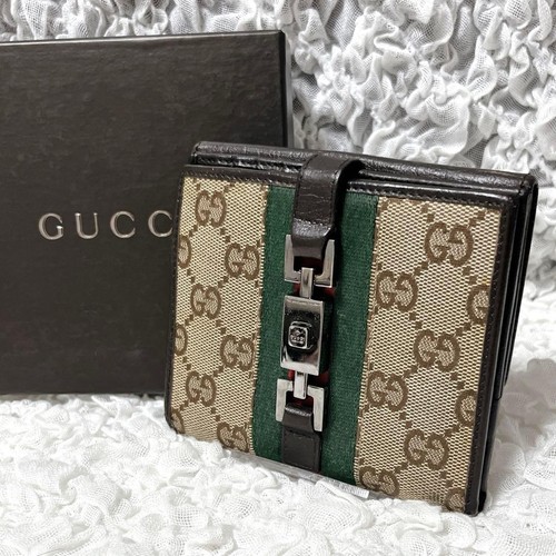 Gucci portafoglio due pieghe - due,