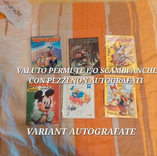 Variant topolino autografate - variant,