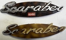 Coppia Targhette Aprilia