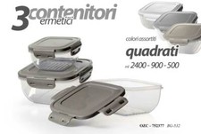Set contenitori ermetici con - set,