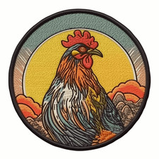 Toppa pollo ferro stiro - toppa,