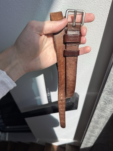 Cintura uomo prada - in, pelle