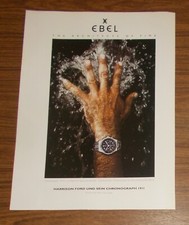 Rara Pubblicità Vintage EBEL